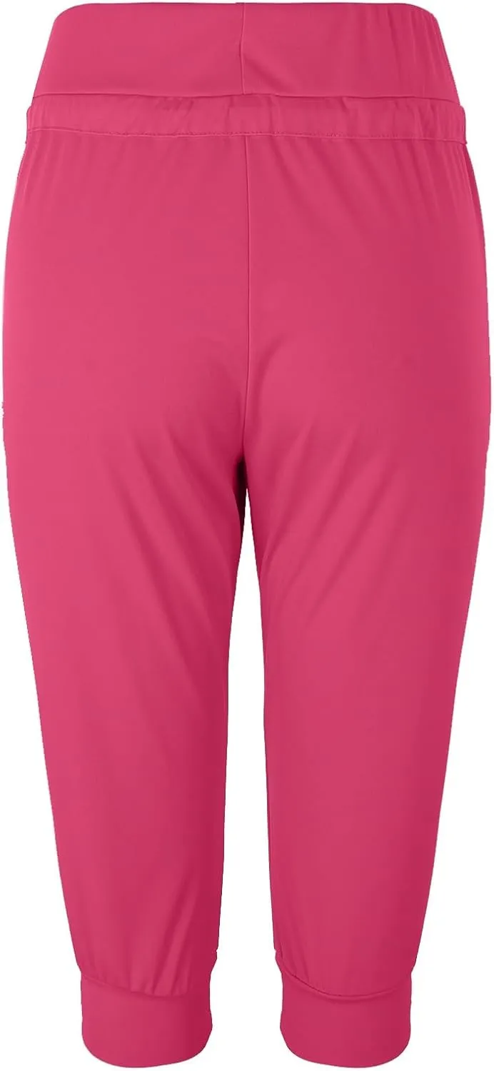 LCMTWX Capri Leggings for Women Elastic Pants for Women Fashion Casual Fashion Shorts Trousers Solid Ppants Yoga Workout