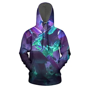 League of Legends Hoodies - Unisex 3D Print Pullover Gaming Hoodie
