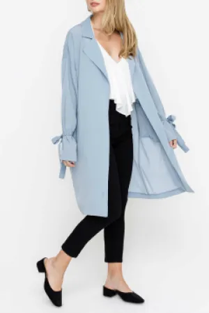Light Blue Duster For Women