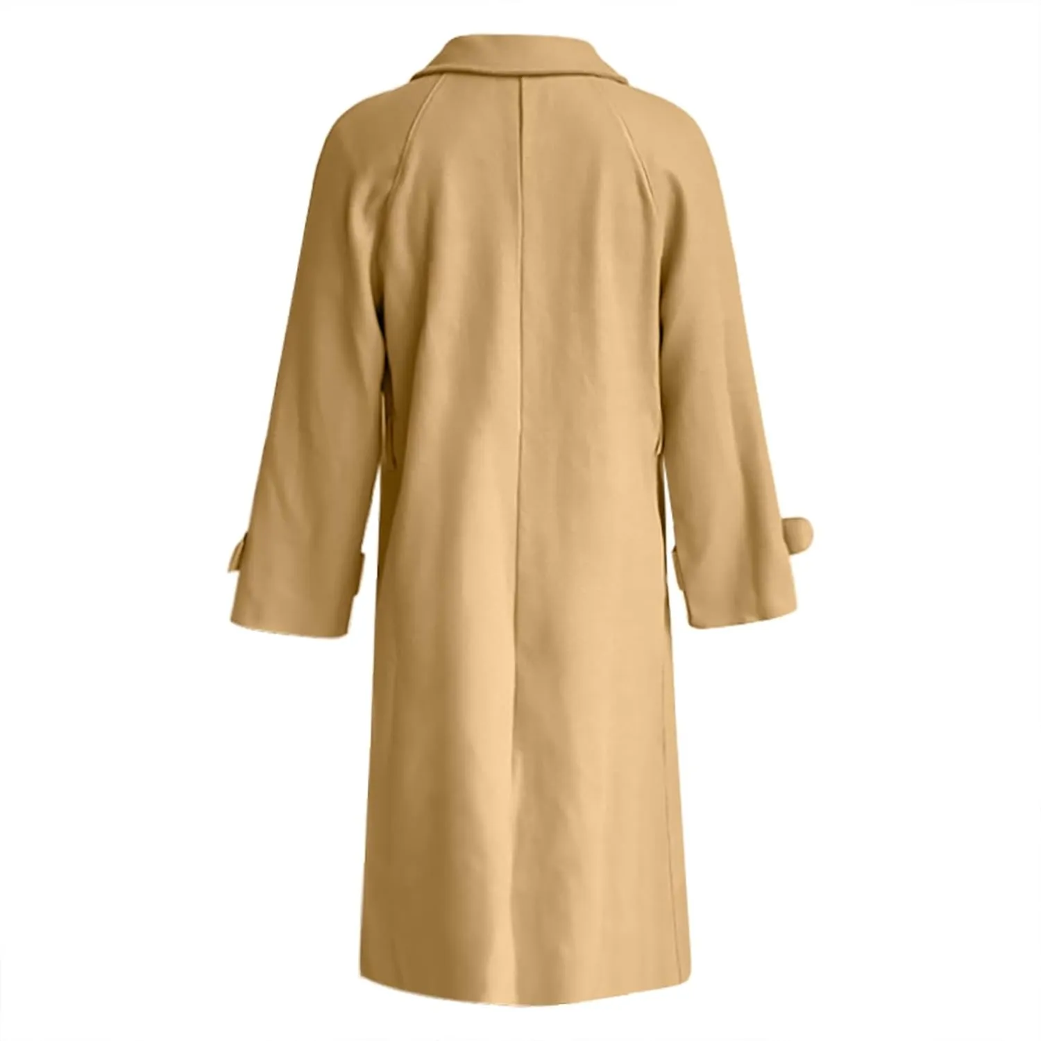 Lightweight Trench Coat Women Jacket Loose Fitting Warm Winter Outwear Fashion Lapel Jacket Coats Short Trench Coat