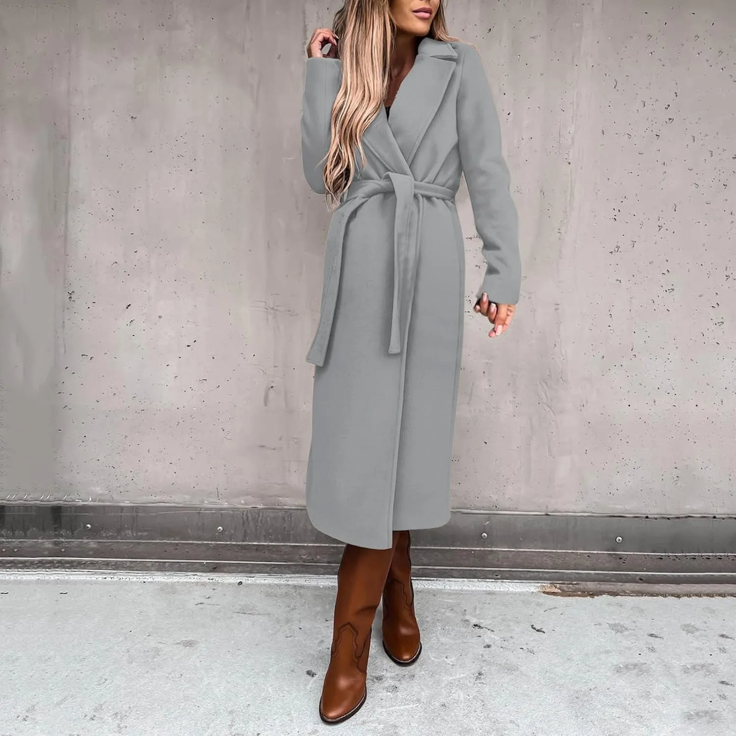 Lightweight Trench Coat Women Jacket Loose Fitting Warm Winter Outwear Fashion Lapel Jacket Coats Short Trench Coat