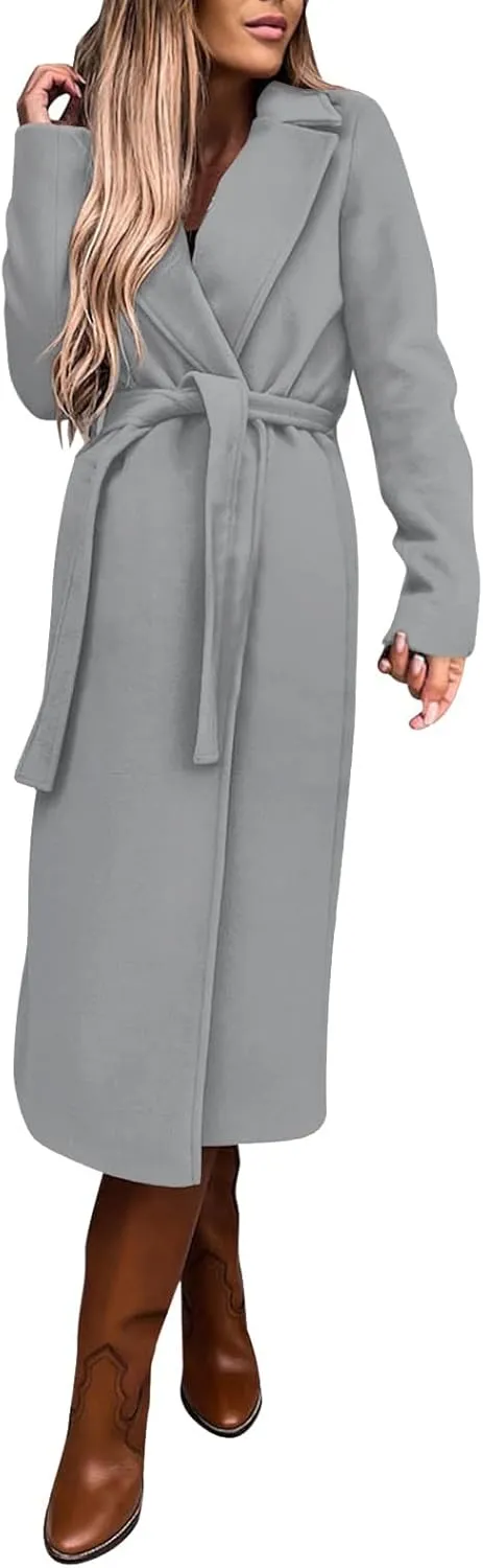 Lightweight Trench Coat Women Jacket Loose Fitting Warm Winter Outwear Fashion Lapel Jacket Coats Short Trench Coat