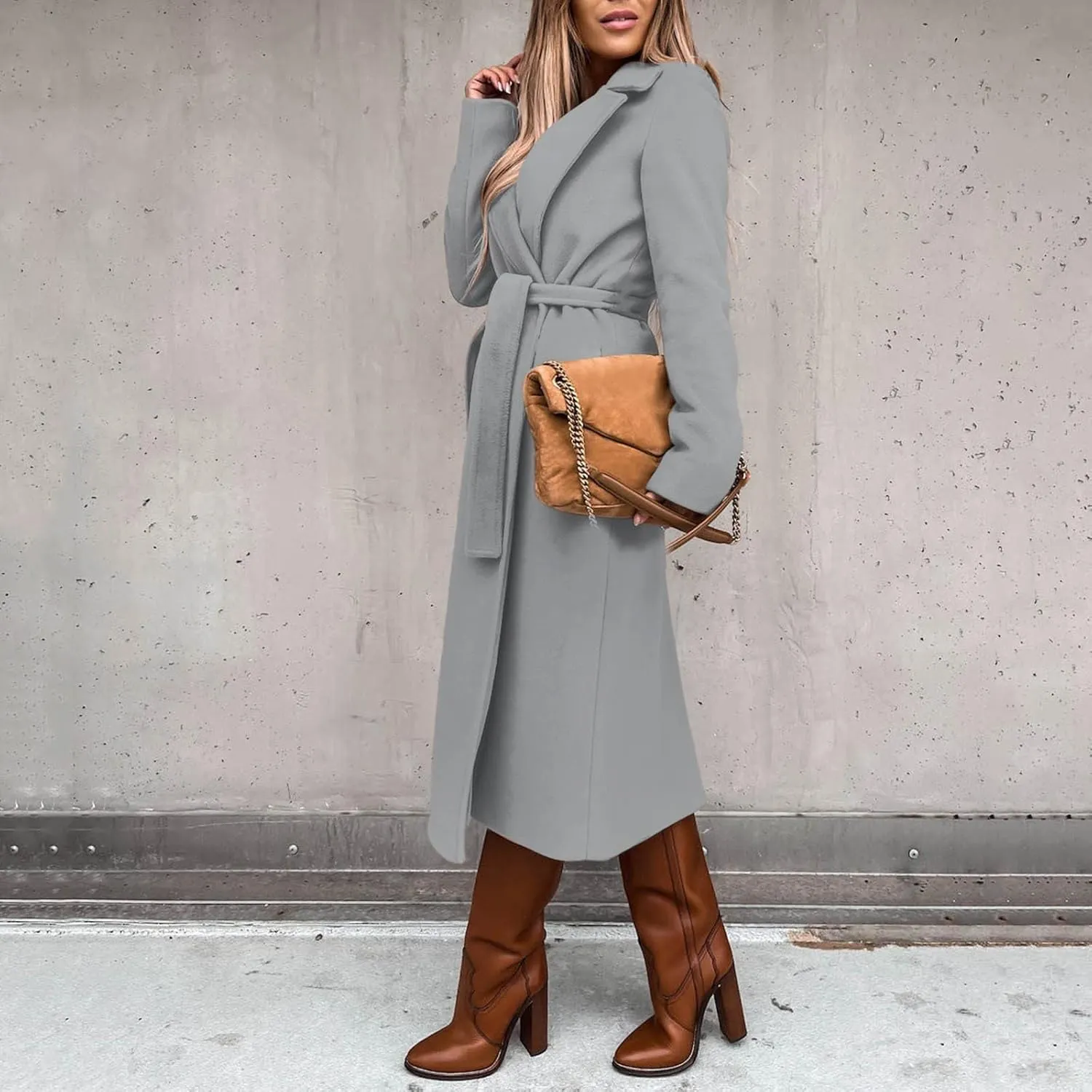 Lightweight Trench Coat Women Jacket Loose Fitting Warm Winter Outwear Fashion Lapel Jacket Coats Short Trench Coat