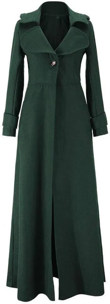 Long Winter Wool Coat for Women Solid Pocket Cardigan Button Top Sweater Knit Hooded Coat Winter Casual Notch Lapel