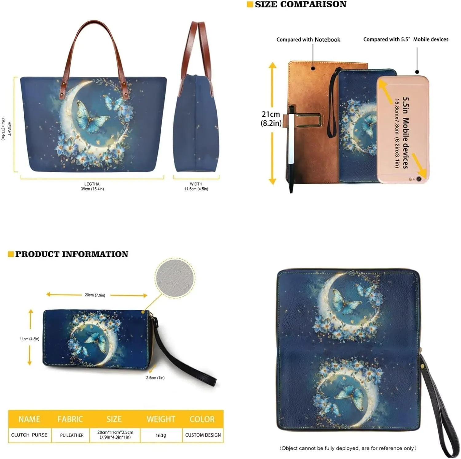Lotusorchid Tote Top Handle Purse Set for Women, Large Top Handle Shoulder Handbag with Leather Wallet