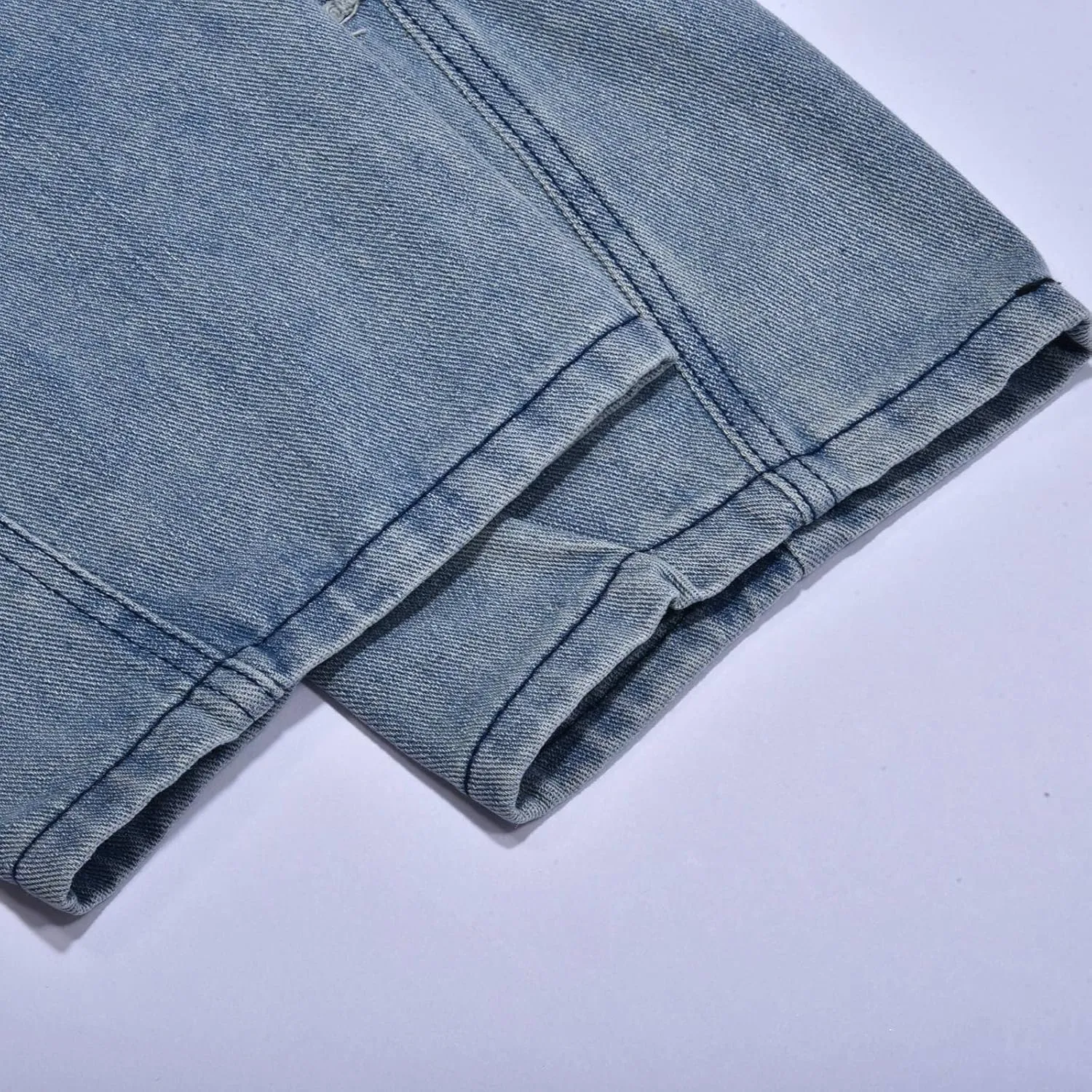 Men Y2k Jeans Hip Hop Baggy Star Embroidery Denim Pant Straight Wide Leg Denim Pants Harajuku Streetwear Graphic Jean Trouser