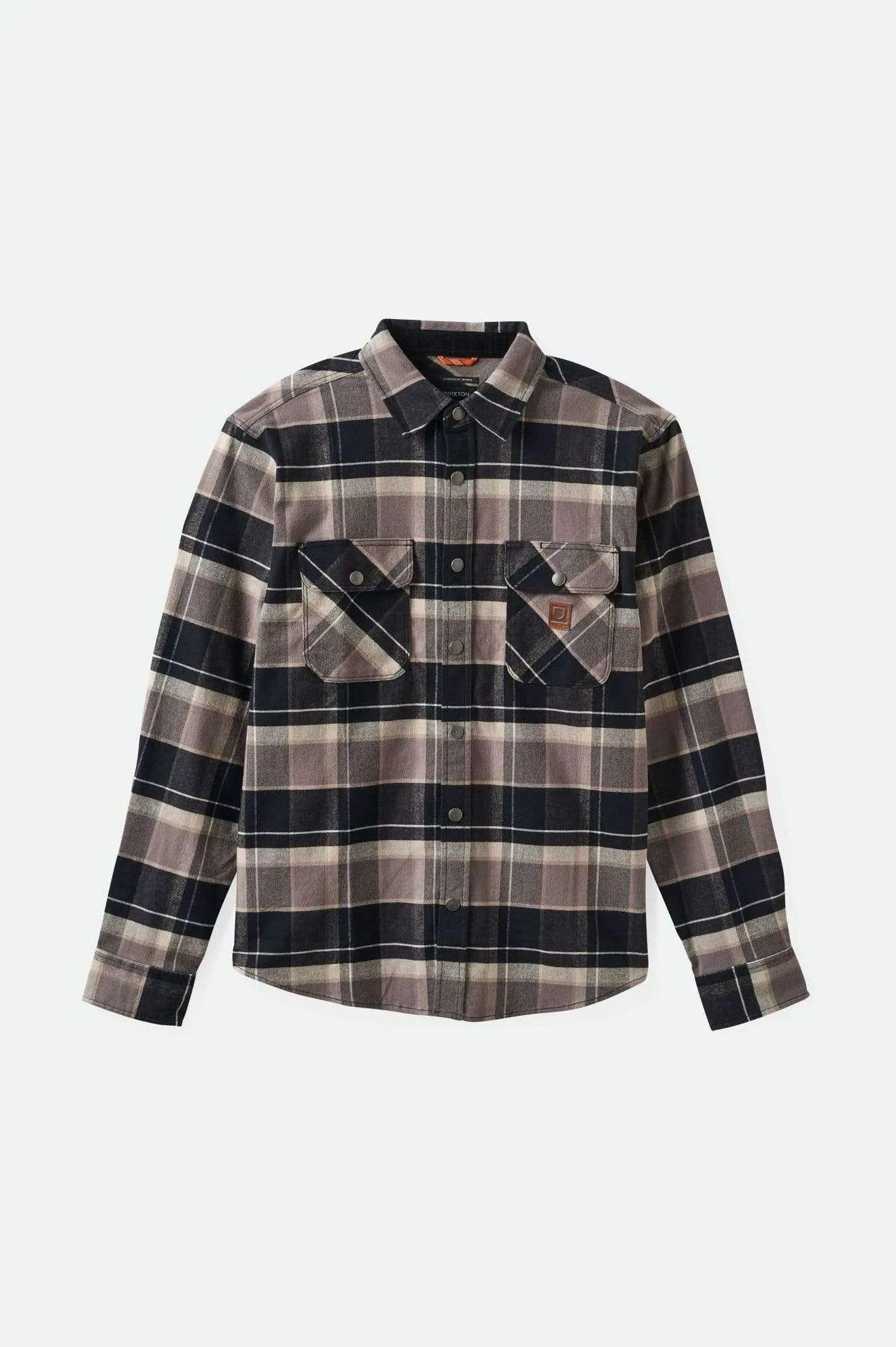 Men's Builders Bowery Stretch WR Flannel - Black/Charcoal/Beige