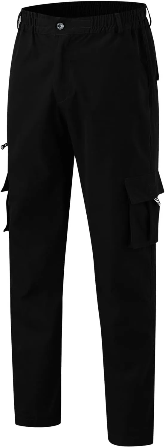 Mens Cargo Pants Casual Mens Work Pants Big and Tall Work Pants for Men Cargo Black Fleece Pants Men Fitness Pants