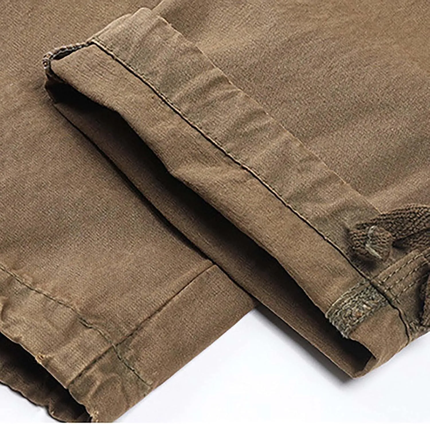 Mens Cargo Work Pants Regular Fit Stretchy Workout Joggers Casual Straight Leg Pants Fashion Business Formal Pant