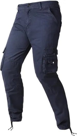 Mens Cargo Work Pants Regular Fit Stretchy Workout Joggers Casual Straight Leg Pants Fashion Business Formal Pant