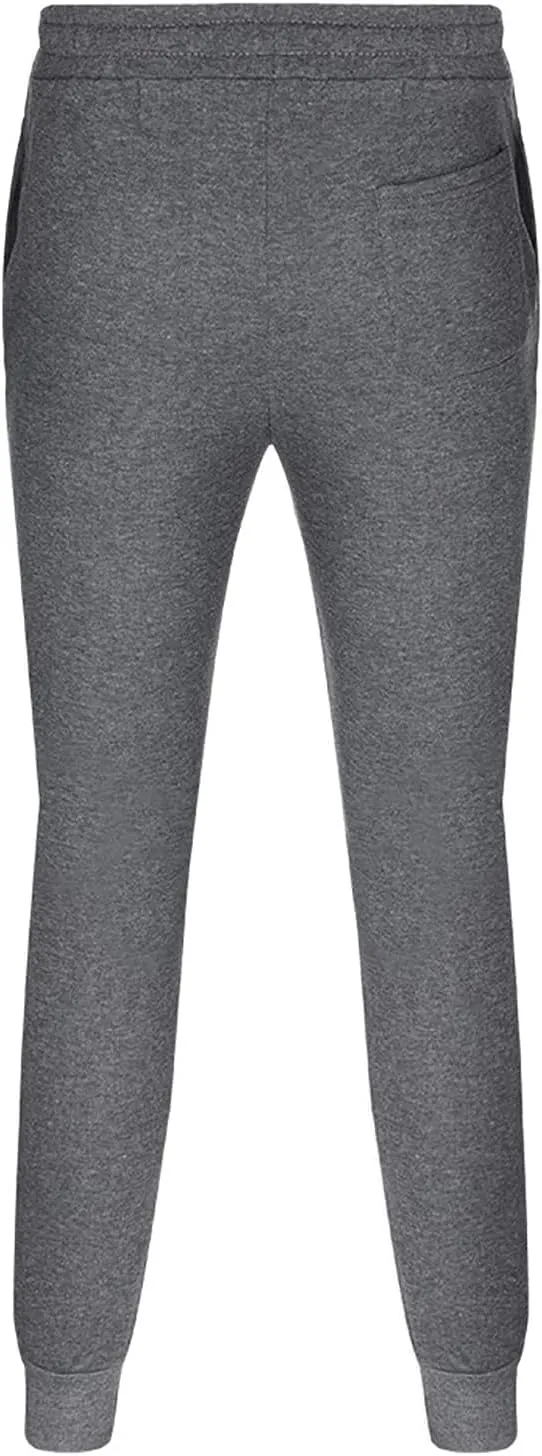 Mens Casual Pants Elastic Waist Drawstring Summer Cotton Jogger Pants, Cotton Linen Sports Beach Trousers with Pockets