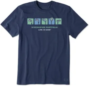 Men's Diversified Portfolio Golf Clubs Short Sleeve Crusher Tee