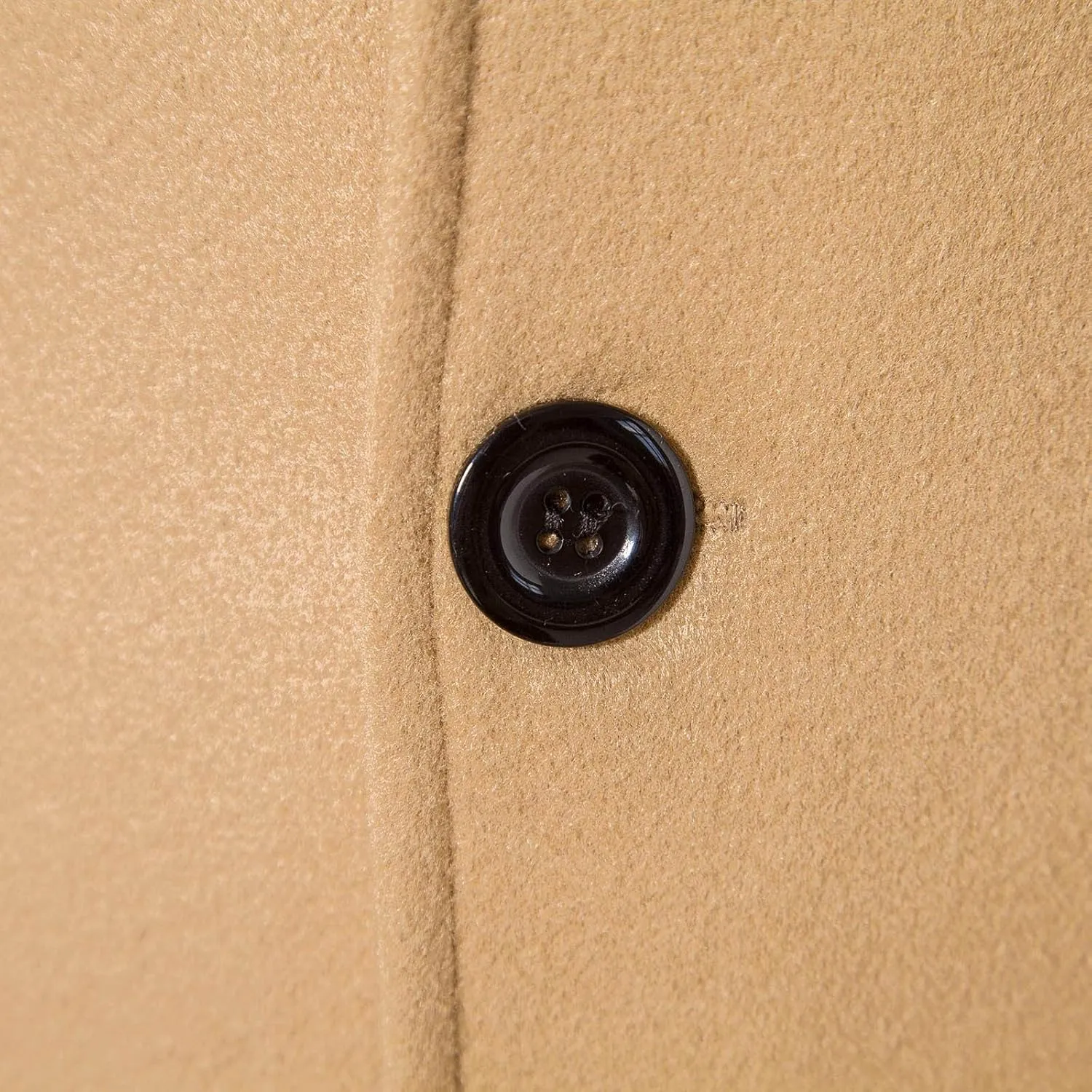 Men's Winter Trench Coat Full Length Single Breasted Warm Pea coat Wool Blend Long Windbreaker Notch Lapel Overcoat