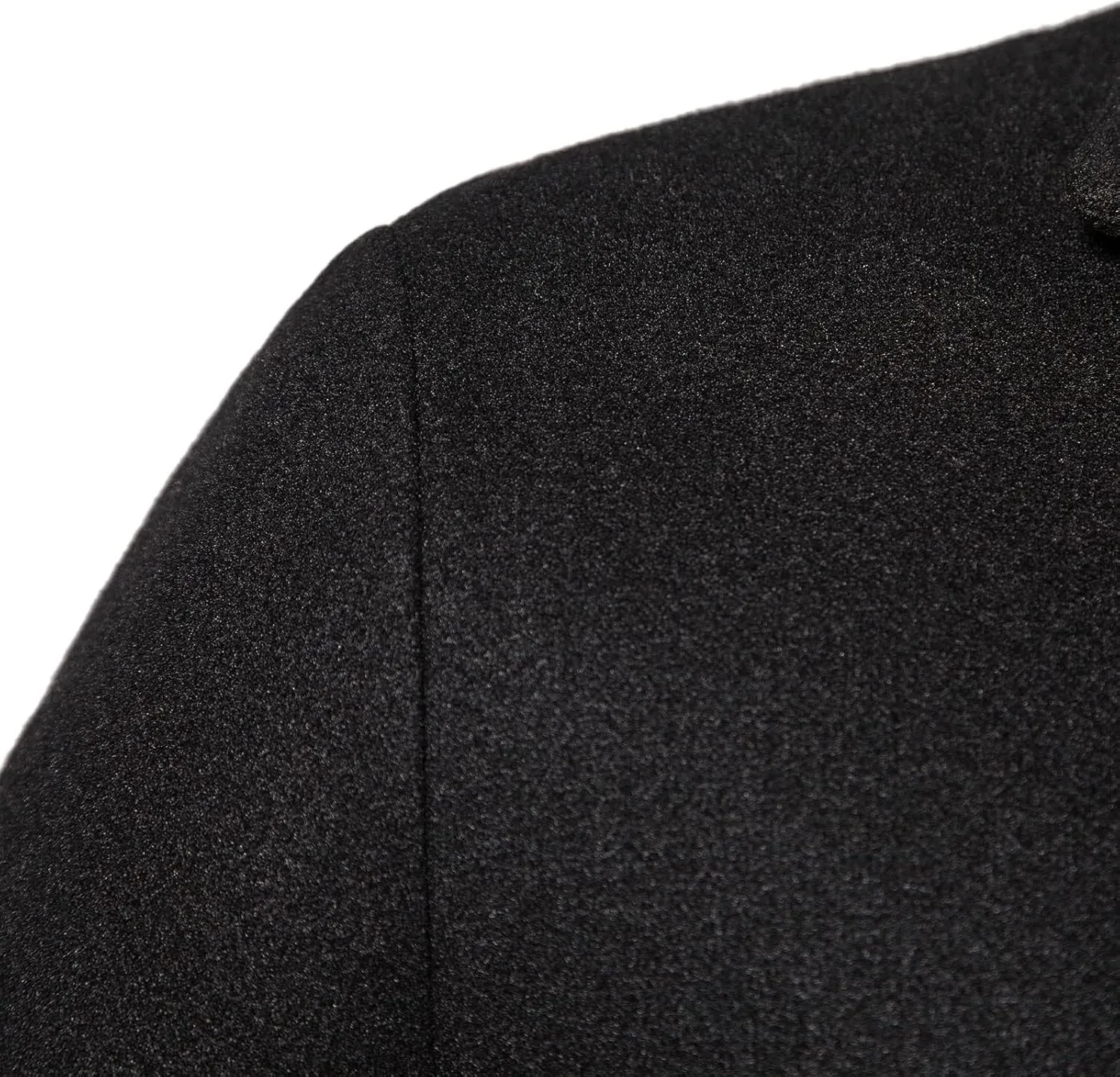 Men's Winter Trench Coat Full Length Single Breasted Warm Pea coat Wool Blend Long Windbreaker Notch Lapel Overcoat
