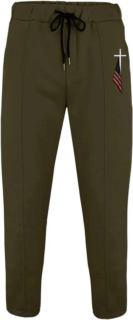 MIDOO Mens Sweatpants Open Bottom Casual Athletic Workout Gym Tapered Pants Basic Running Drawstring Workout Sweat Pants