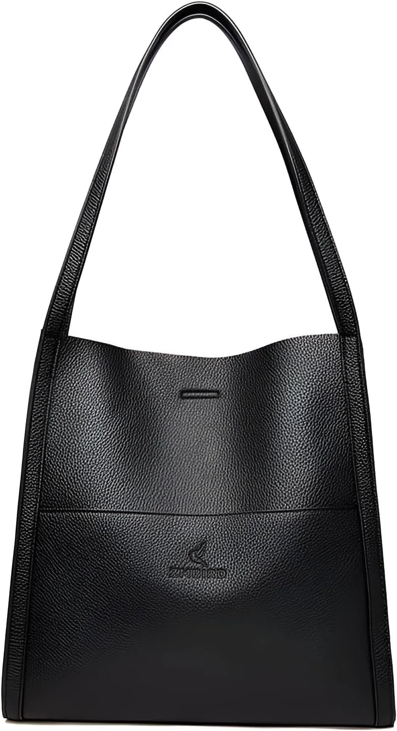 Mokcoliy]Large Capacity Tote Bag for Women Stylish PU Mom Shoulder Bag - Spacious Diaper Bag Alternative, Durable Everyday Purse for Work, Travel & Shopping (Medium Size, Modern Design)