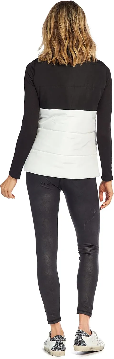 Mud Pie Gage Colorblock Womens Puffer Vest