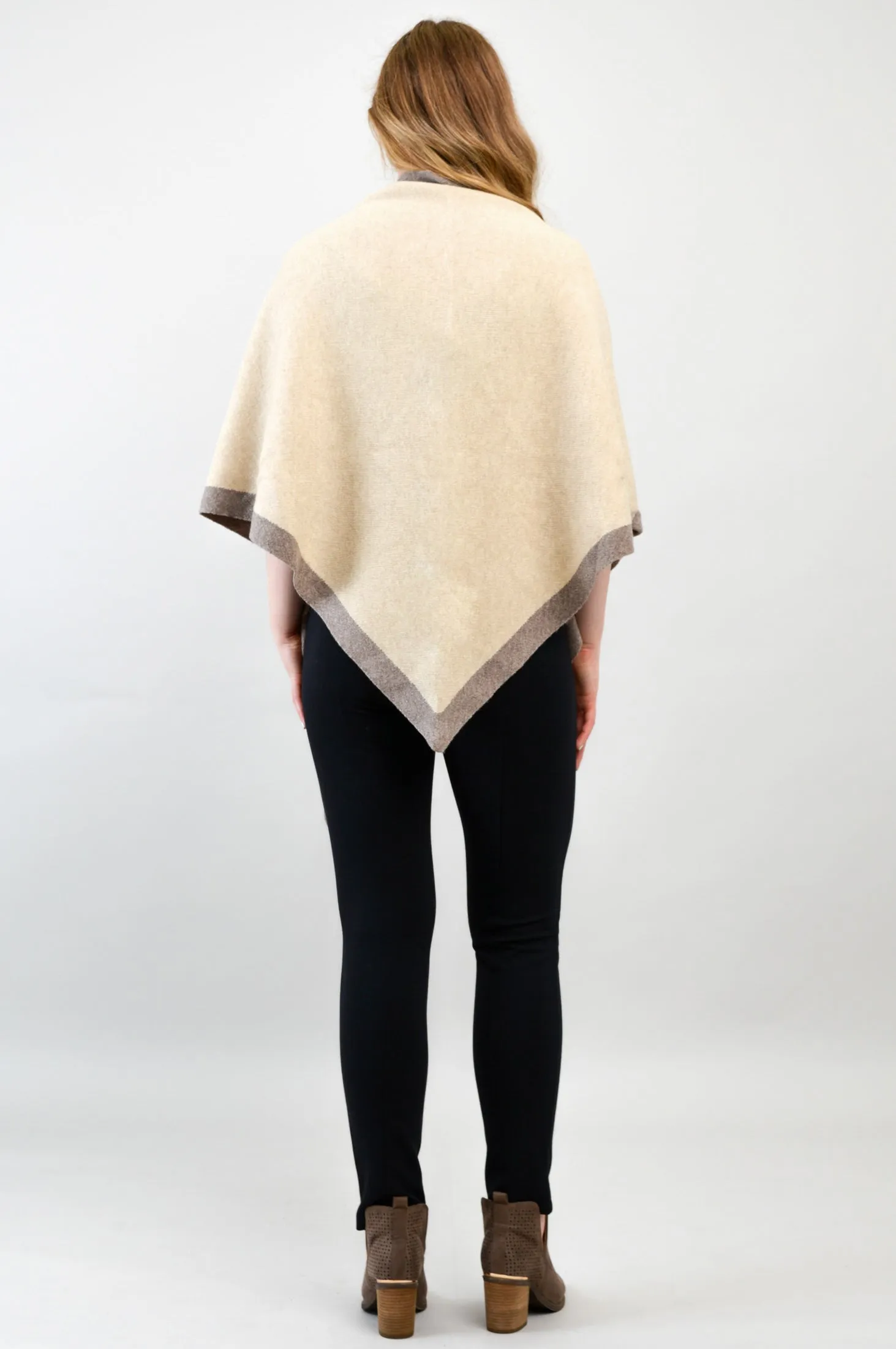 Necessity Shawl, Cream, Cashmere