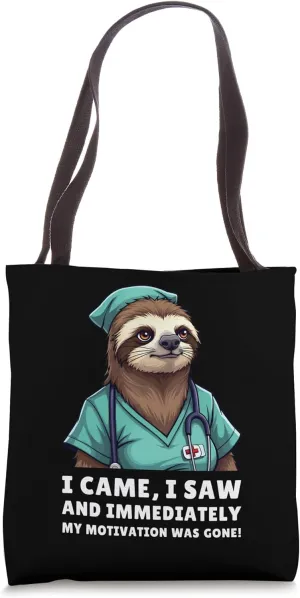 Nurse Practitioner Tee Medical Physician Doctor in Hospital Tote Bag