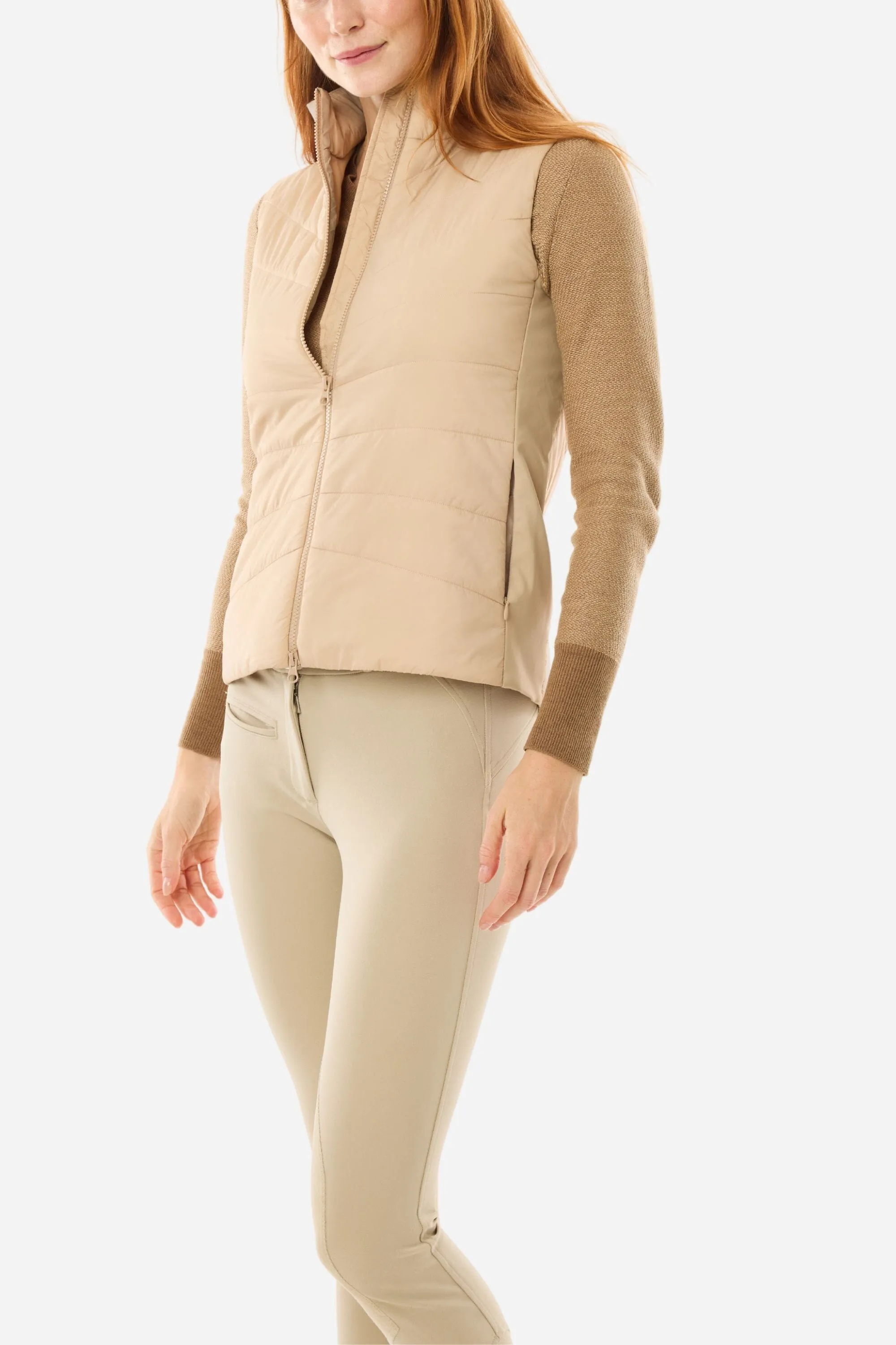 Oliver Insulated Vest - Latte