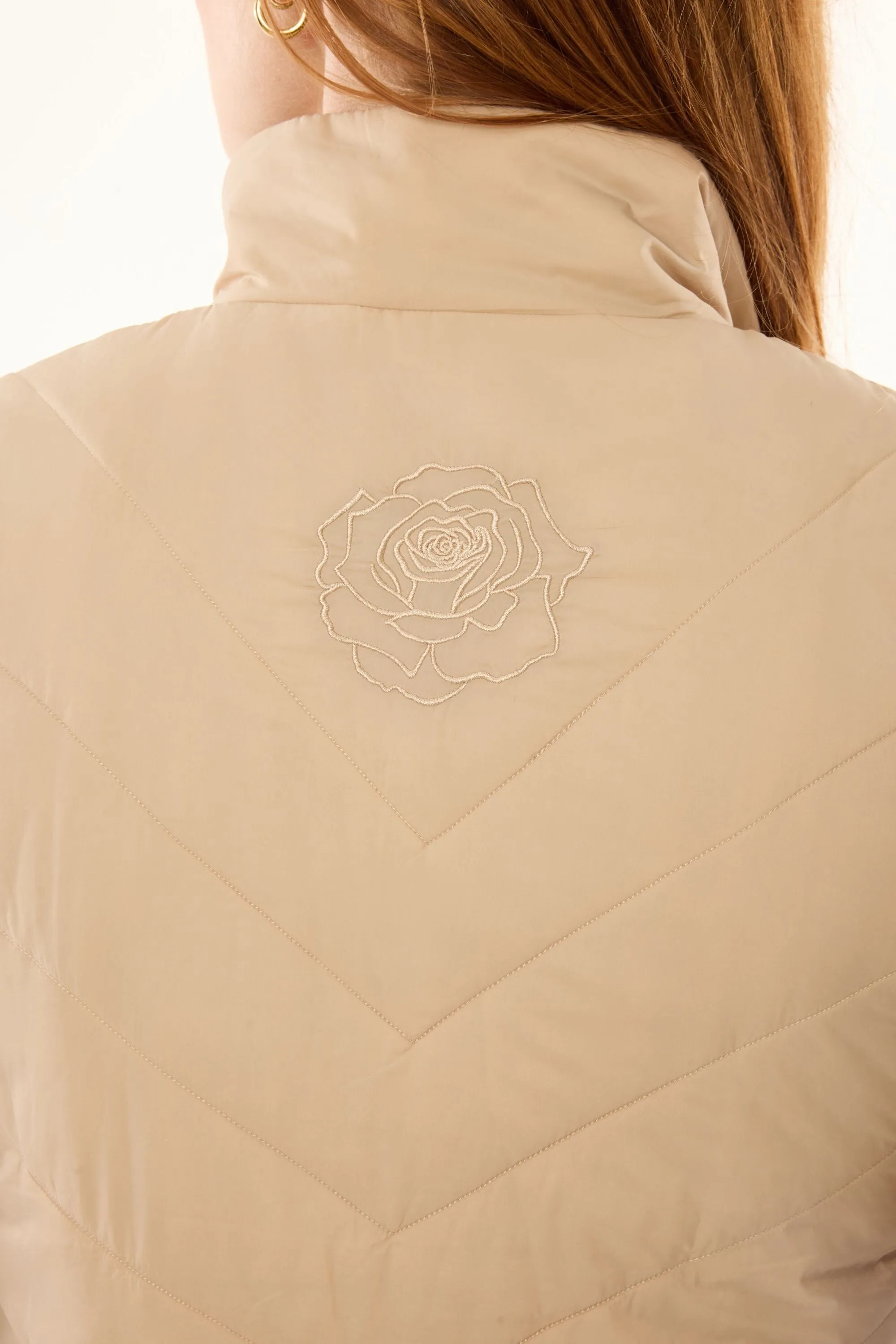 Oliver Insulated Vest - Latte