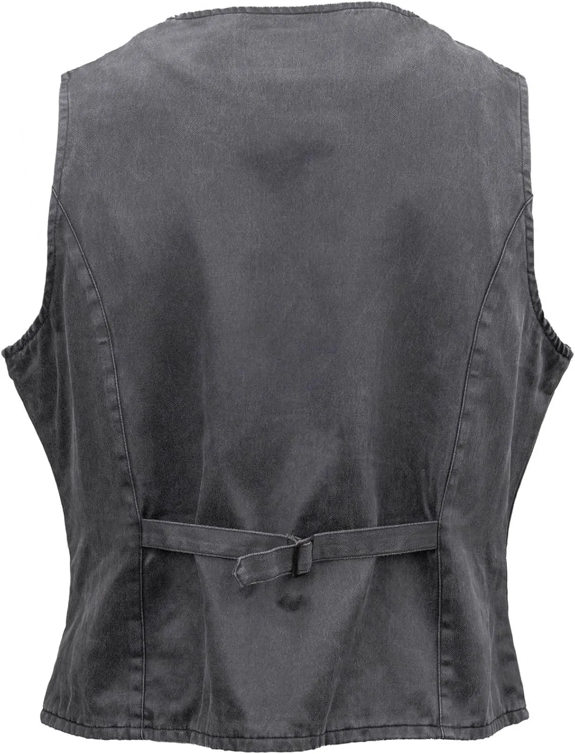 Outback Trading Company Men's Arkansas 2835 Casual Western Outdoor Vintage Canyonland Vest with Snaps & Concealment Pocket