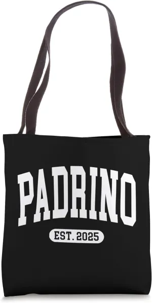 Padrino Est 2025 New Promoted Announcement Gift Tote Bag