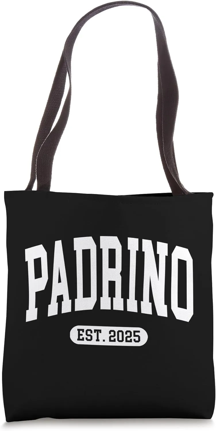Padrino Est 2025 New Promoted Announcement Gift Tote Bag