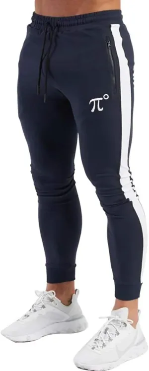 PIDOGYM Men's Track Pants,Slim Fit Athletic Sweatpants Joggers with Zipper Pockets