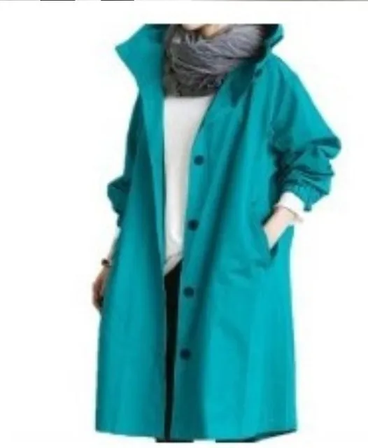Purpdrank - Fashion Womens Trench Coats Hooded Long  Spring Autumn Windproof Lady Female Casual Clothes 8 Color Windbreaker Korean Style