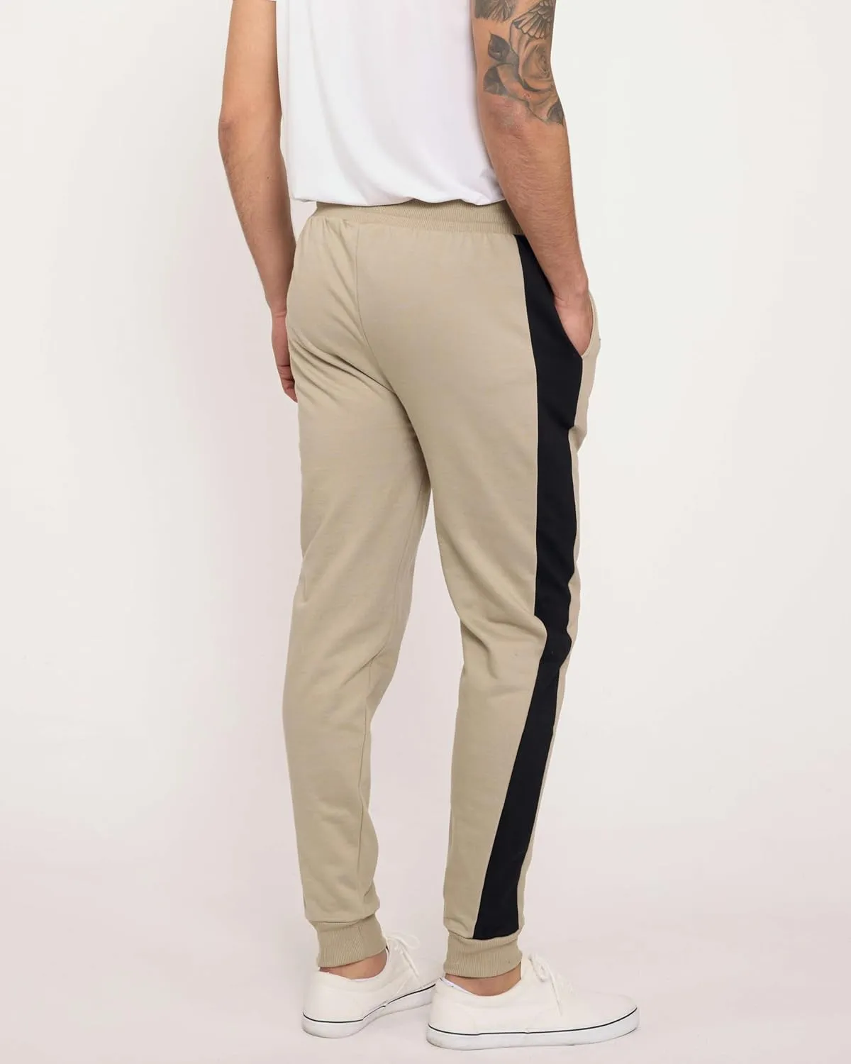 Real Essentials 3 Pack: Men's Tech Fleece Ultra-Soft Jogger Athletic Sweatpants with Pockets (Available in Big & Tall)