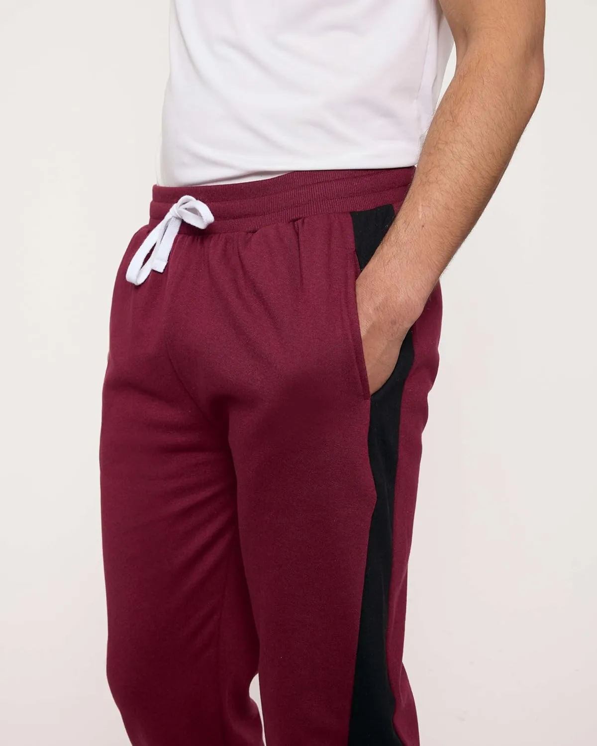 Real Essentials 3 Pack: Men's Tech Fleece Ultra-Soft Jogger Athletic Sweatpants with Pockets (Available in Big & Tall)