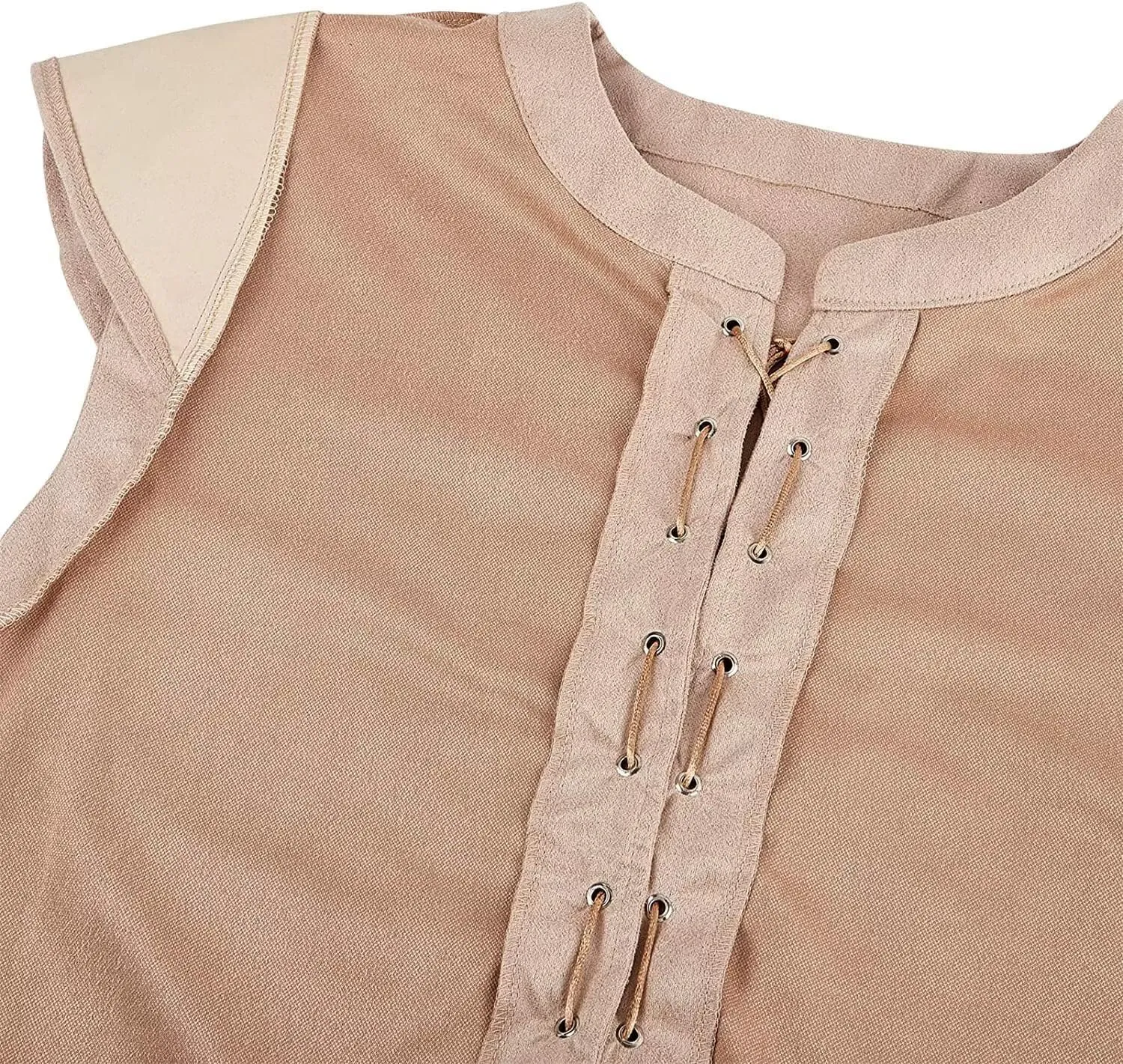 Renaissance Pirate Vest Viking Costume Men Medieval Retro Gothic Victorian Halloween Vintage Festival