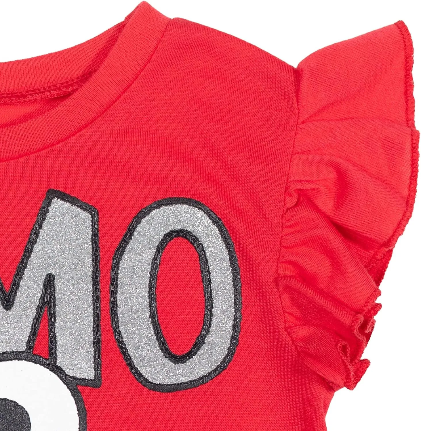 Sesame Street Elmo Baby Girls T-Shirt and French Terry Shorts Outfit Set Infant to Little Kid