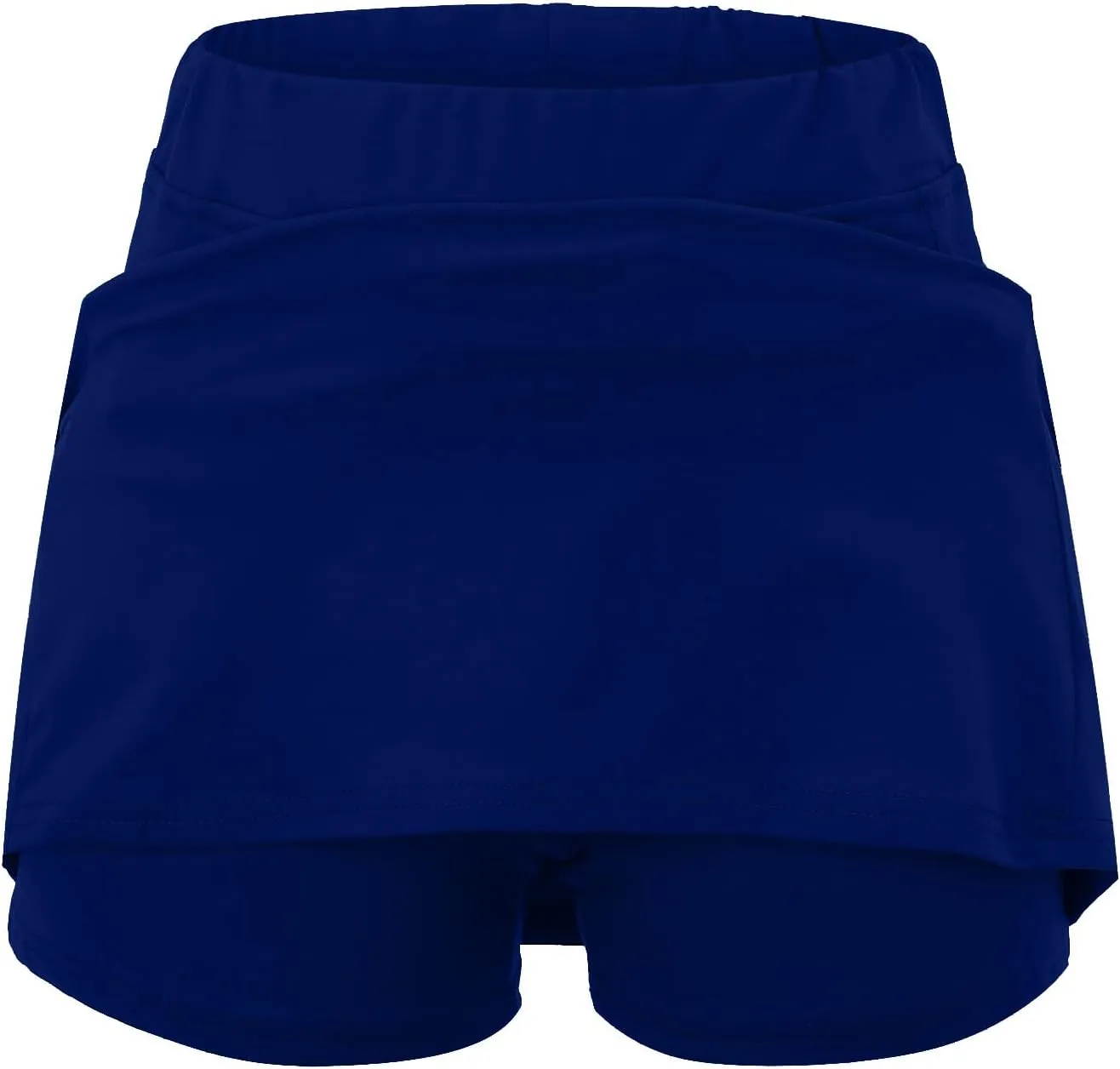 Skorts for Woman Plus Size Tummy Control Yoga Culottes Lightweight Quick Dry Tennis Golf Skirts with Shorts Underneath