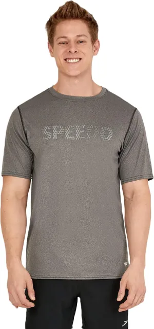 Speedo Men's Uv Swim Shirt Graphic Short Sleeve Tee