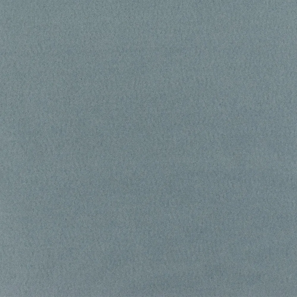 Steel Blue Solid Stretch Polyester Satin Tricot Knit Fabric