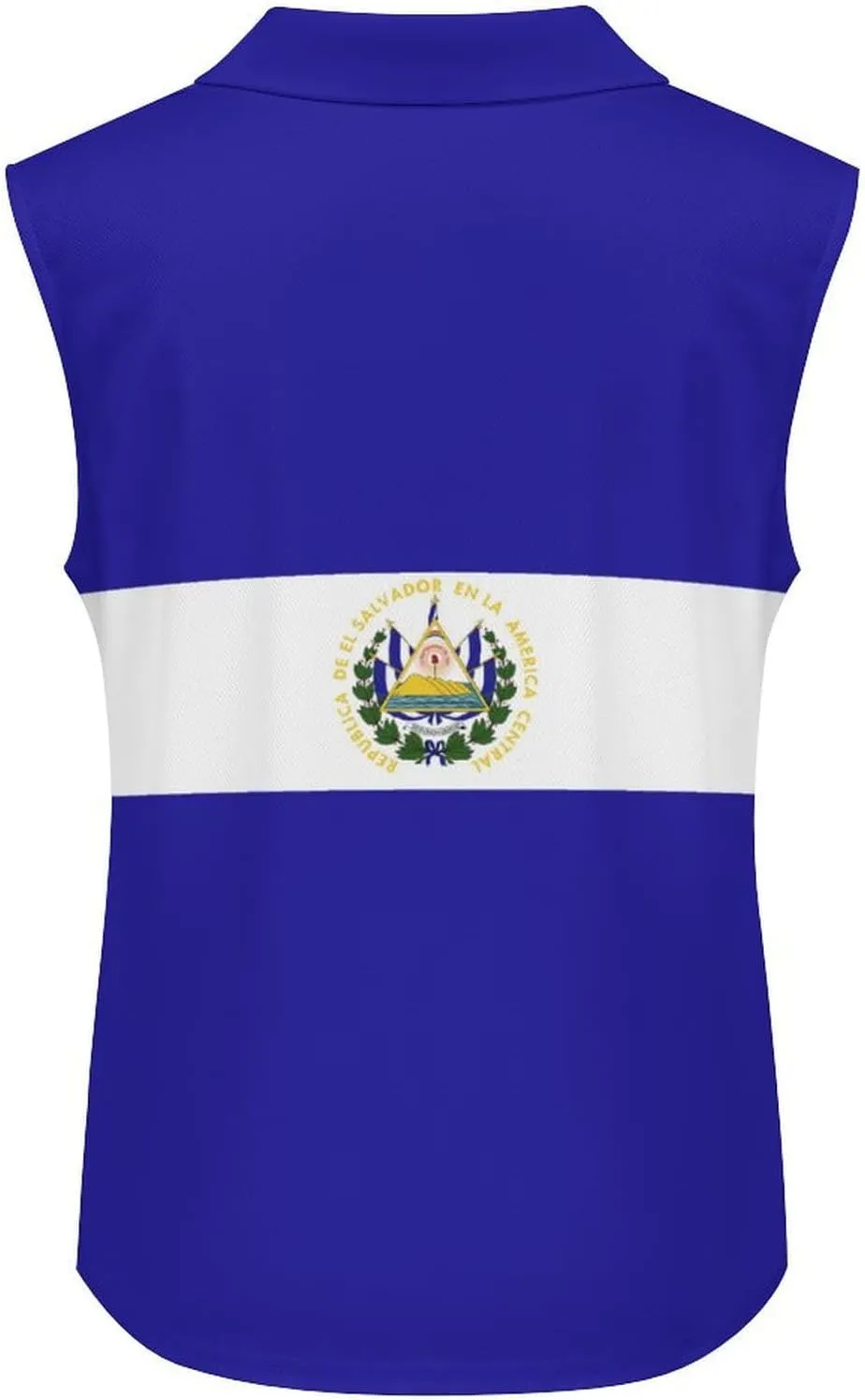 TAIZIYEAH Women's Sleeveless Top American Flag Loose PO-LO Tank Top Shirts Casual Pullover Blouse Shirts