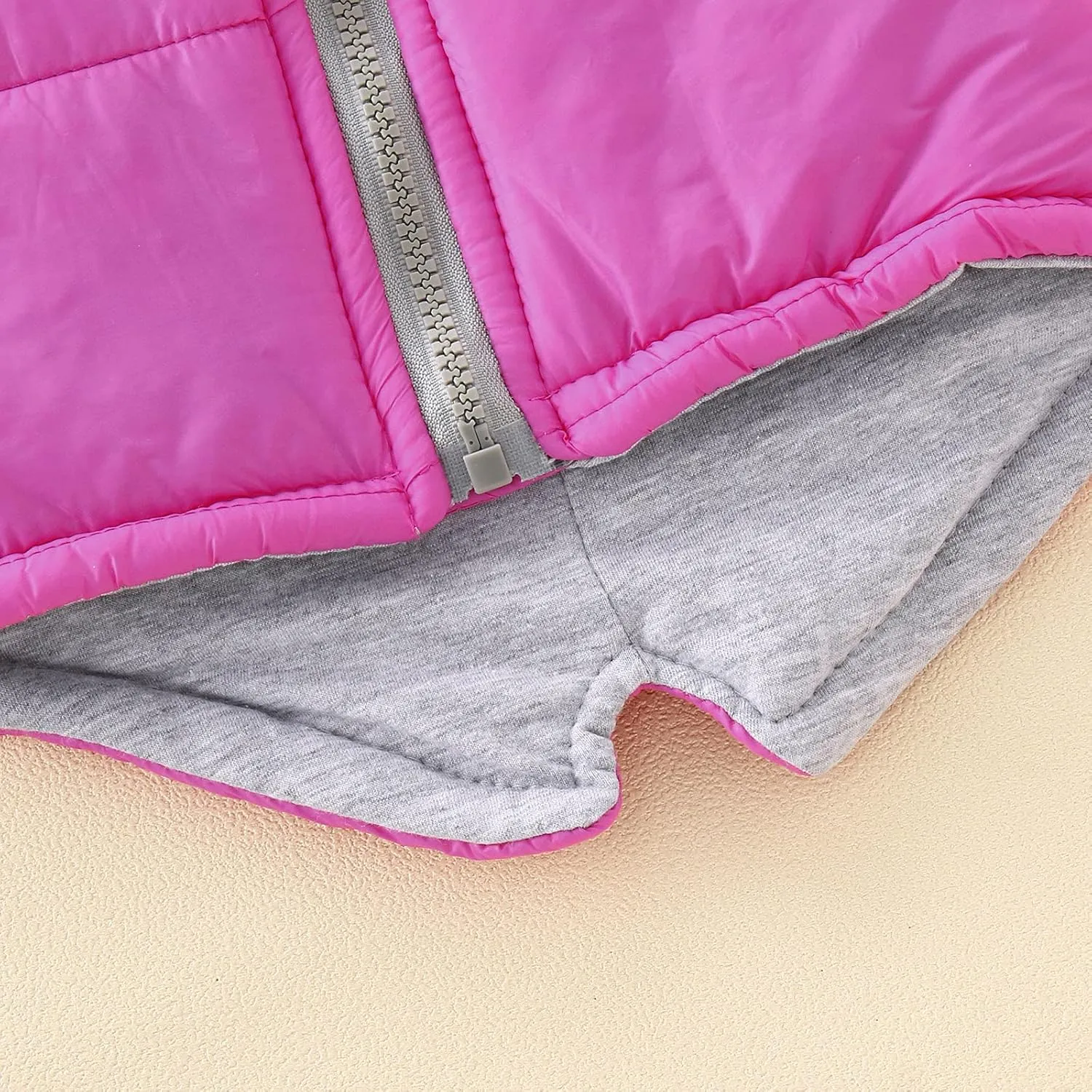 Toddler Kids Baby Boys Girls Winter Warm Solid Dinosaur Padded Vest Outerwear Baby Boy Winter Coat 12 Months
