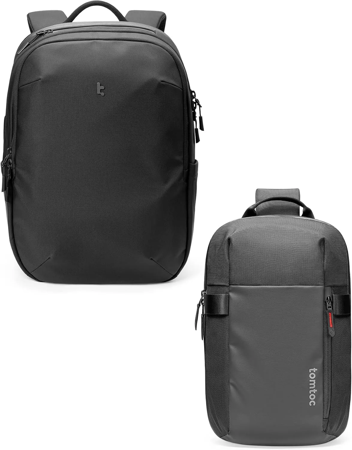 tomtoc 17.3 Inch Laptop Backpack & Sling Bag Crossbody Backpack S