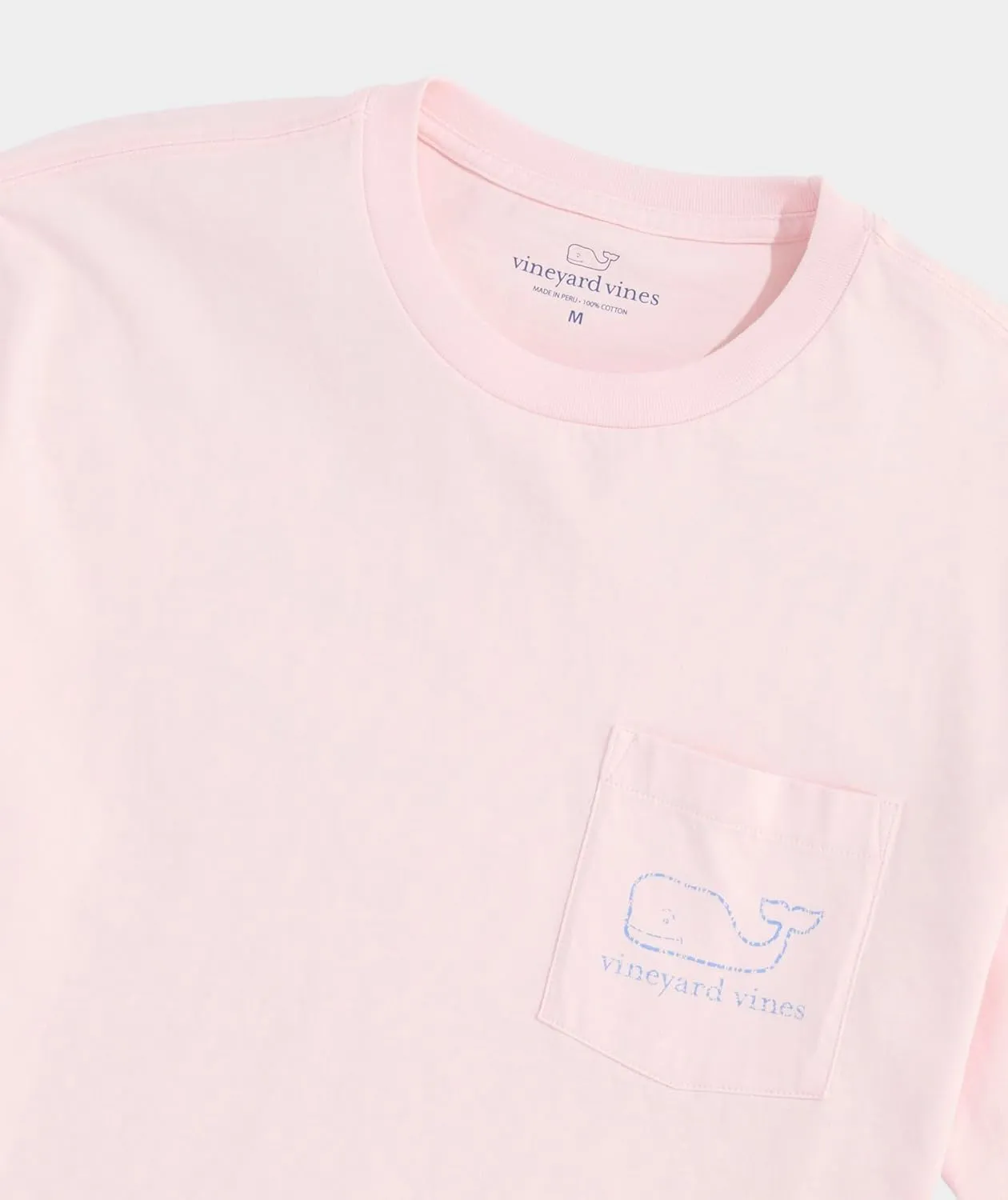 vineyard vines Men's Vintage Whale Short-Sleeve Pocket Tee