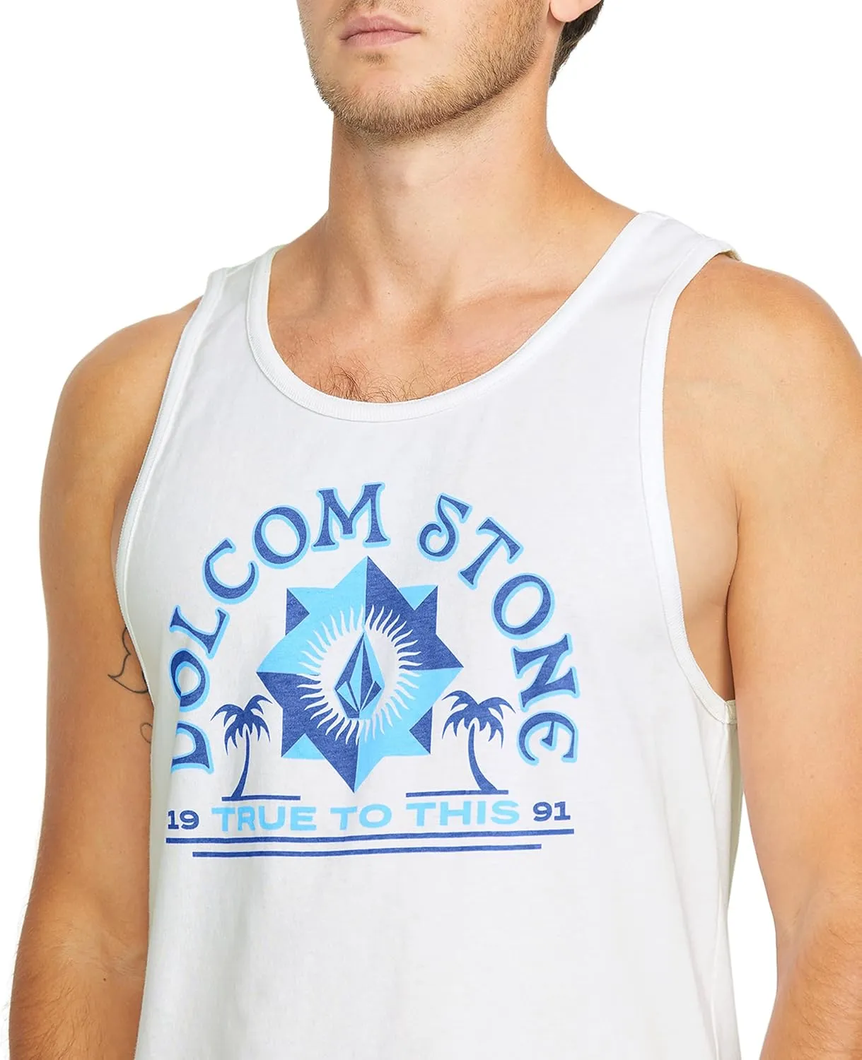 Volcom Men's Sleeveless Graphic Tank Top