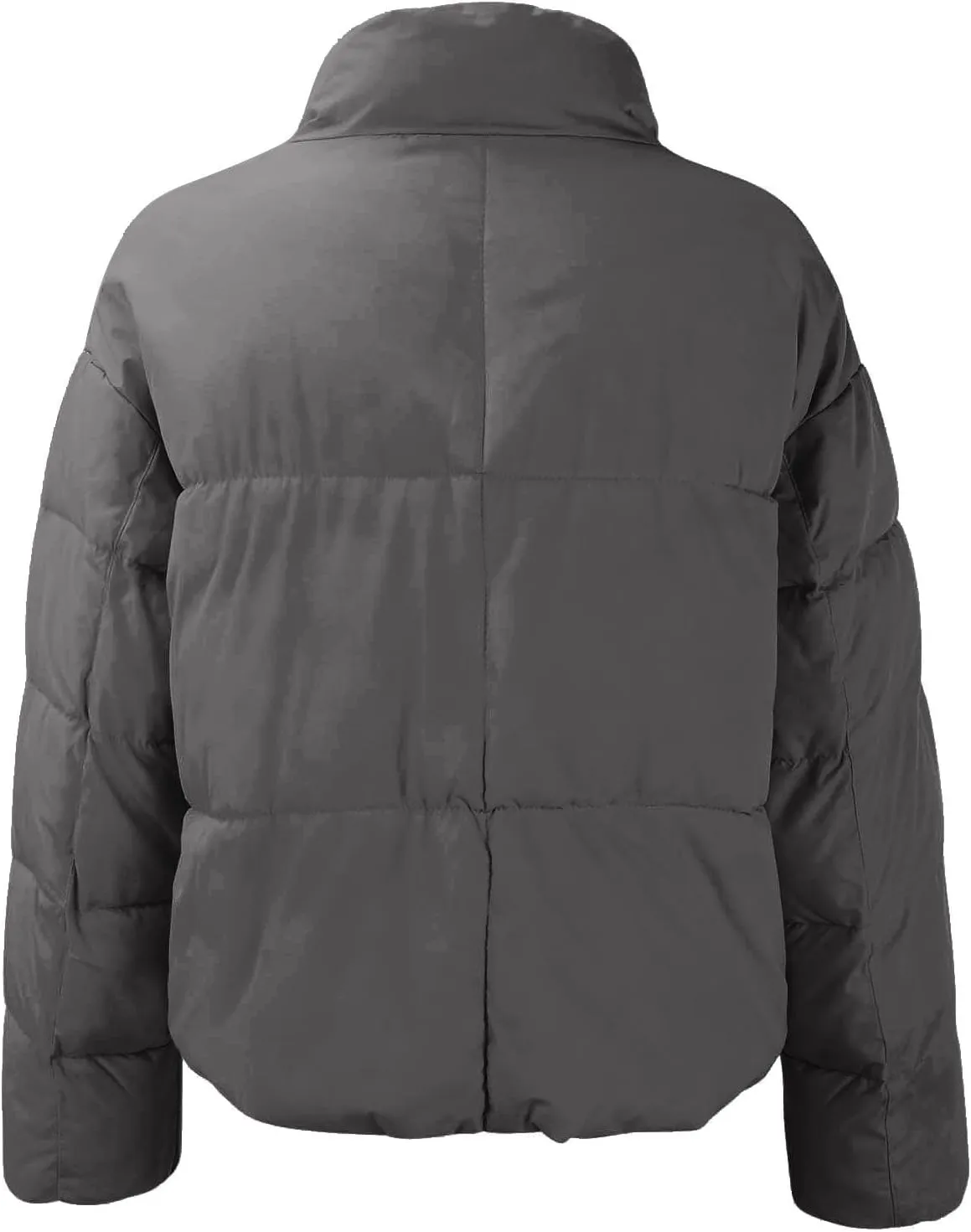 Winter Coats and Winter Casual Short Drawstring Adjustable Cotton Vest Jacket Winter Jacket Plus Size Women Faux