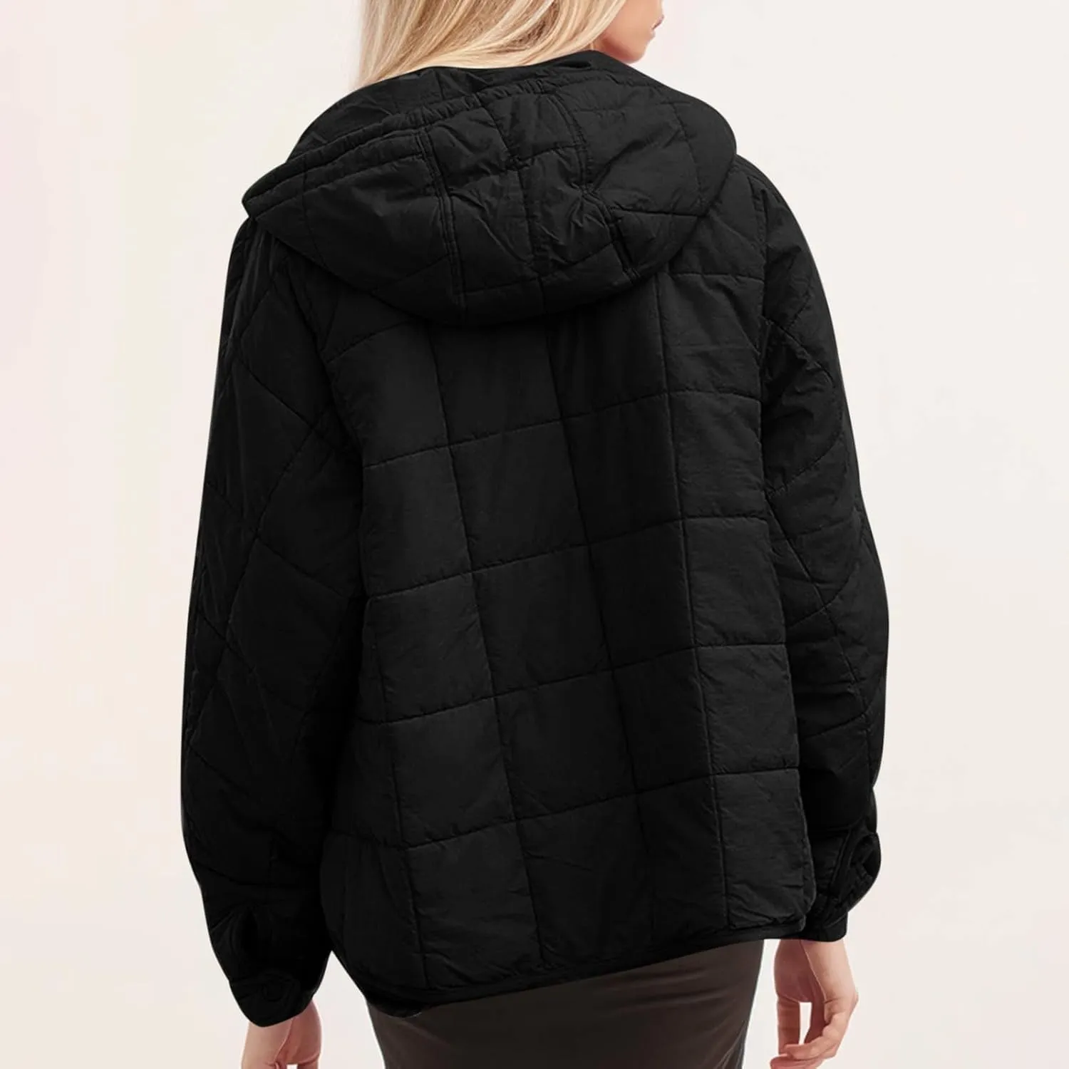 Winter Coats For Women With Hood Fleece Lined Thicken Warm Puffer Jackets Full Zipper Parkas Trendy 2025 Clothes