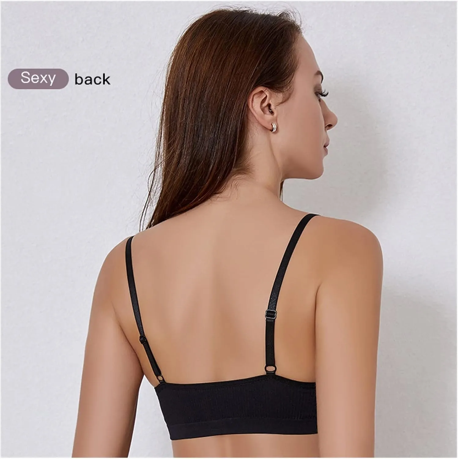 Women Top Sexy Crop Top Female Camisole Seamless Underwear Bralette Tops Summer Camis Sexy Lingerie Sports Bra