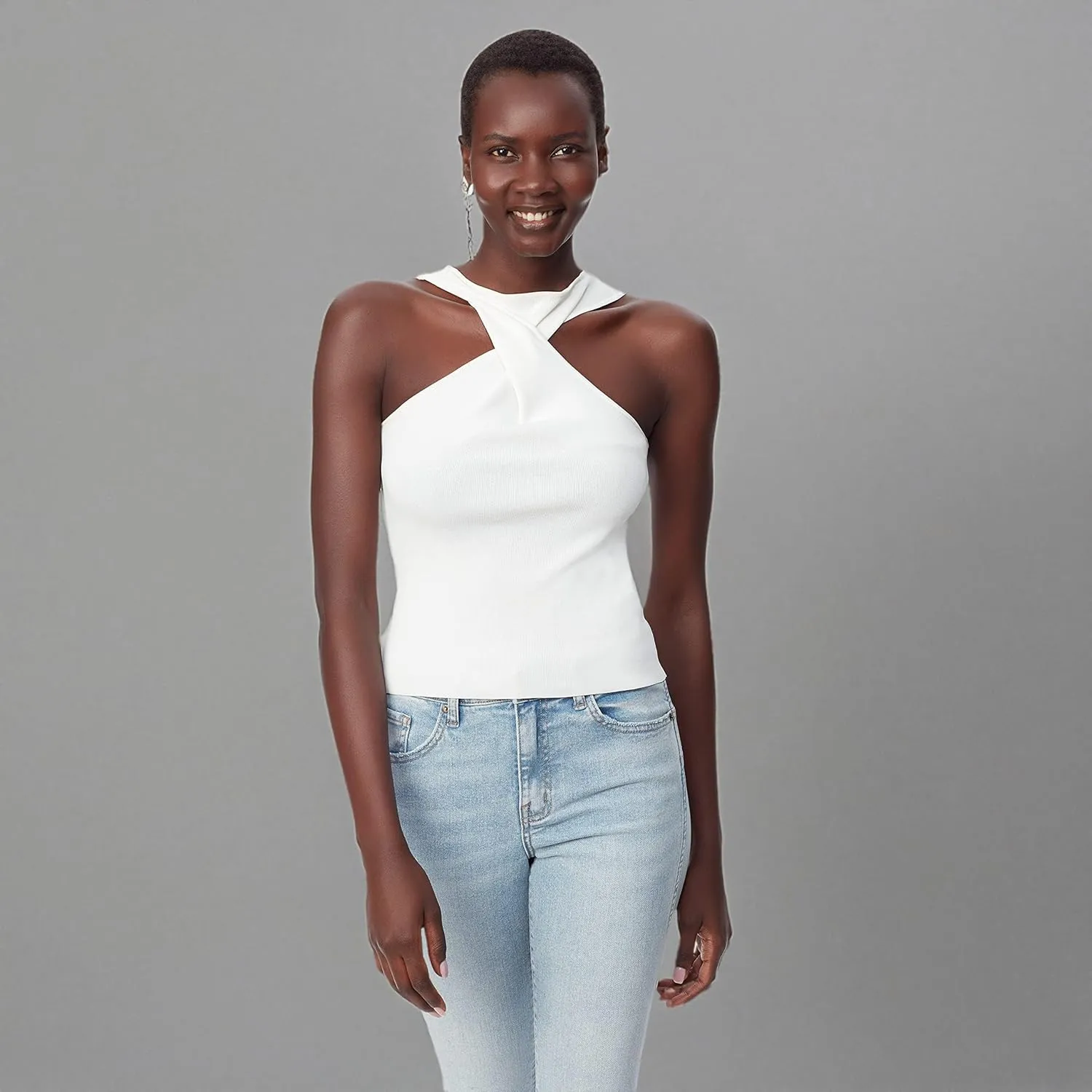 Women's Abril Crossneck Tank Top