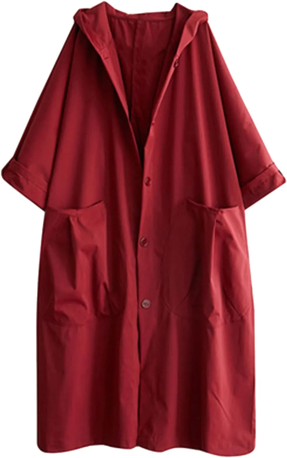 Womens Double Breasted Long Trench Coat Elegant Windbreaker Wild Winter Women'S Coat Double-Breasted Long Pedcoat