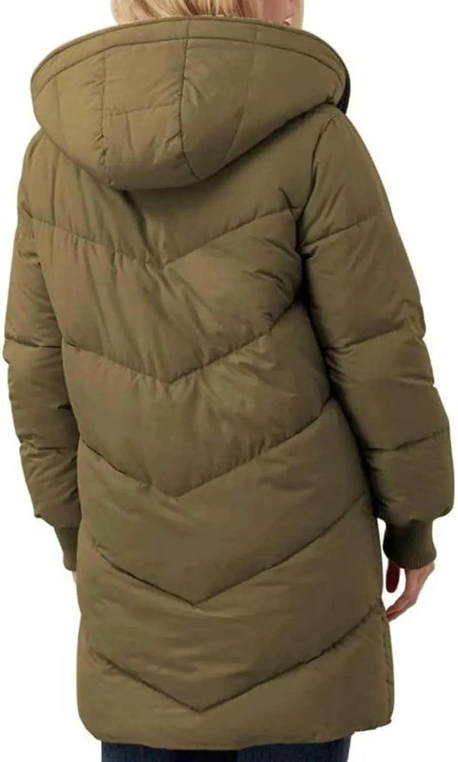 Women's Fall Fashion Winter Trench Coats Zip Up Stand Collar Wool Lined Jacket Coat Loose Button Down Plaid Coats