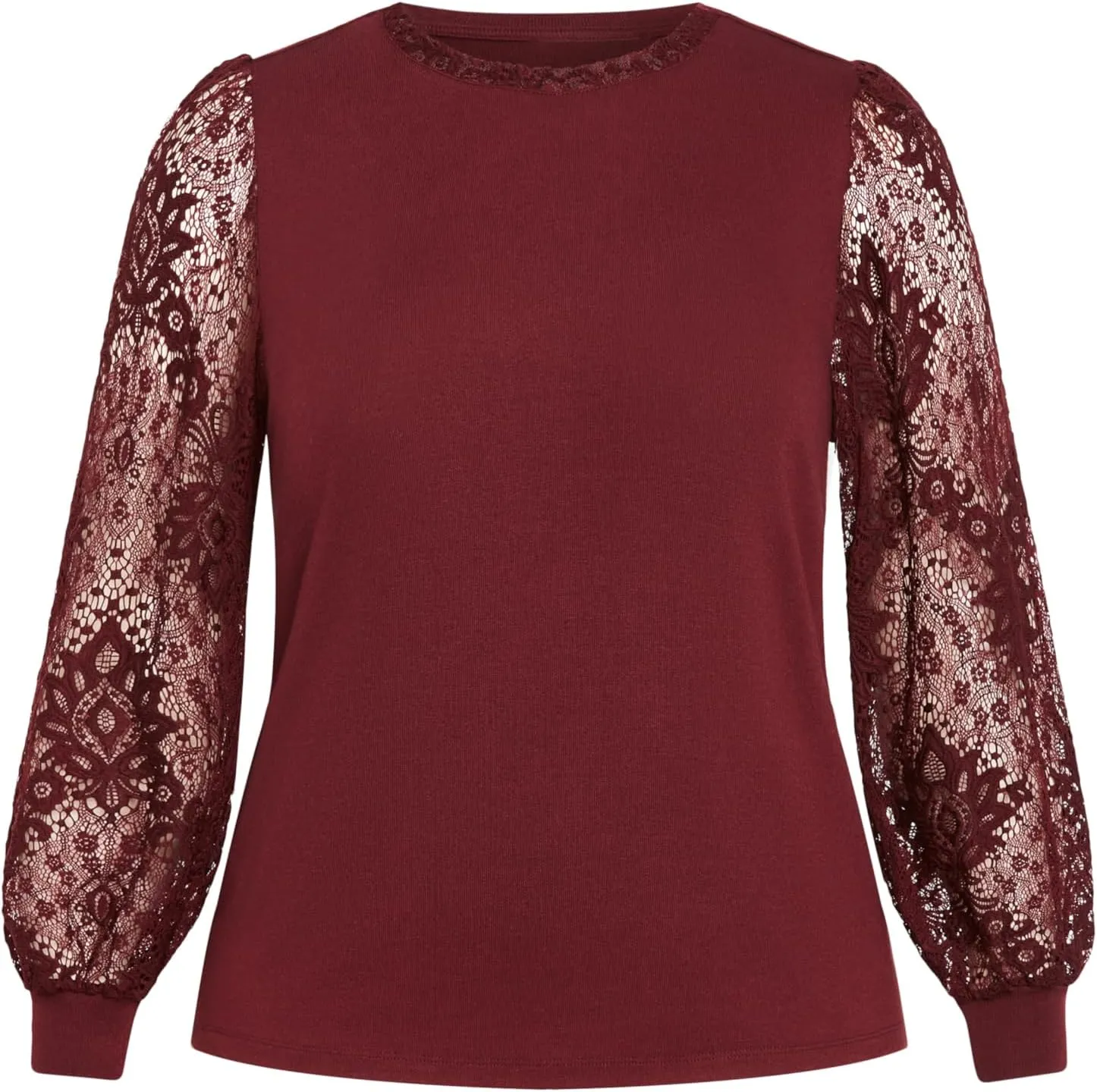 Women's Parker Lace Long Sleeve Top