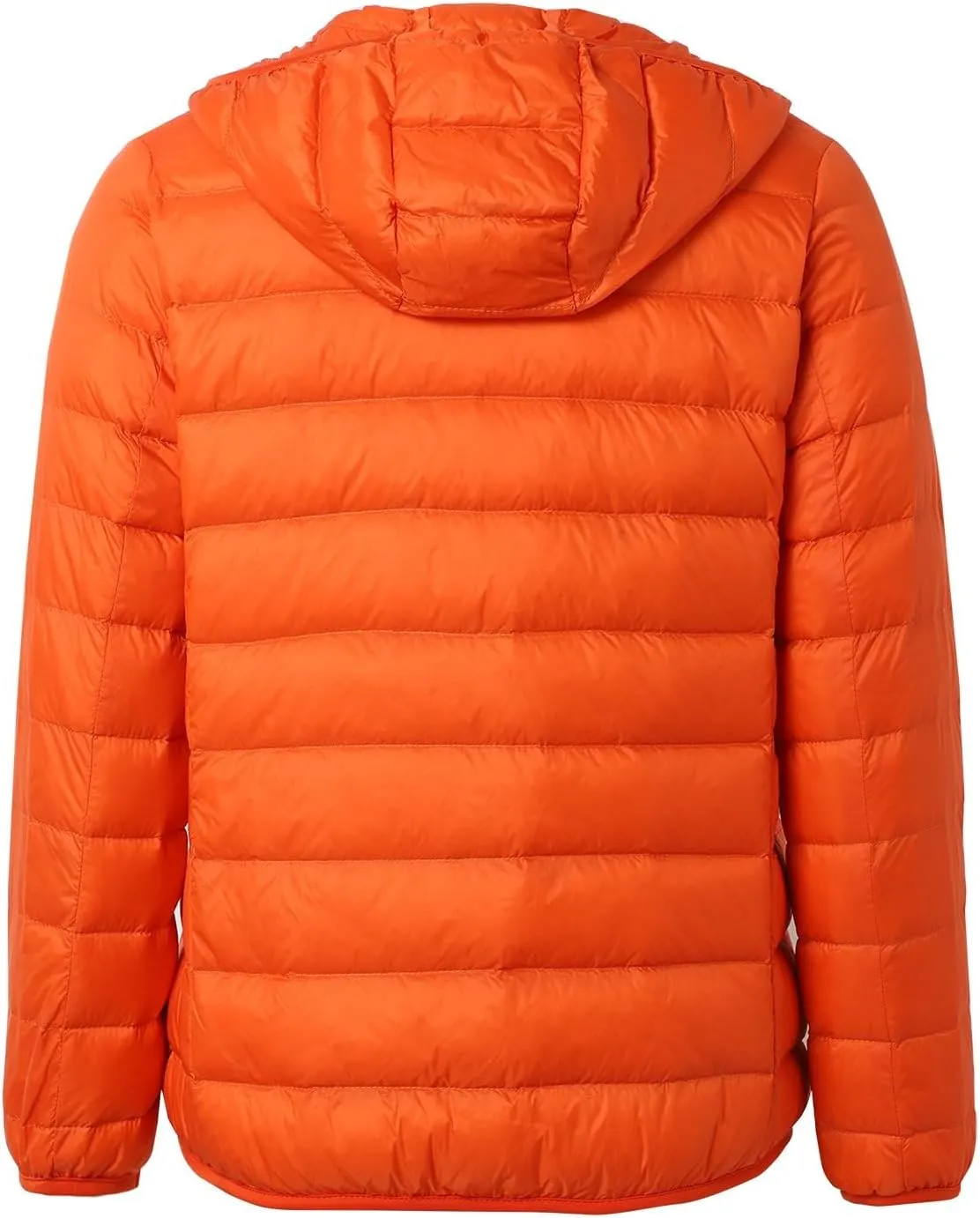 Women's Puffer Jacket Packable Quilted Lightweight Down Jacket Plus Size Short Bubble Coat Light Winter Hooded Coat